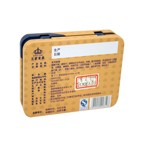 tres piezas de casos estaño de cigarrillos