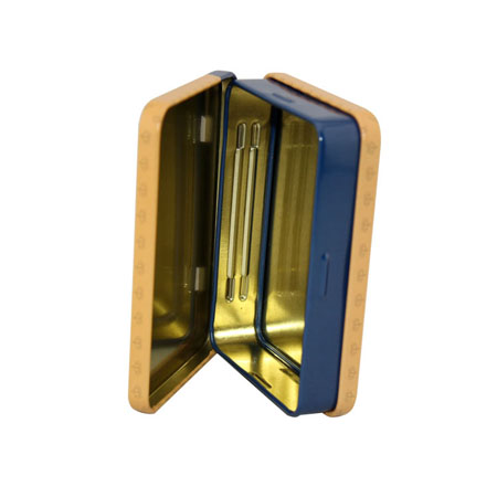 tres piezas de casos estaño de cigarrillos