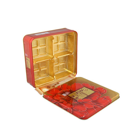 torta de almacenamiento bandeja cuadrada puede