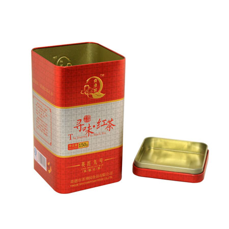 150g lata de té negro puede