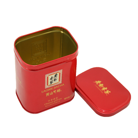 paquete de té de regalo hojalata