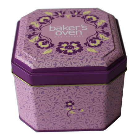 cookie de estaño de almacenamiento polígono