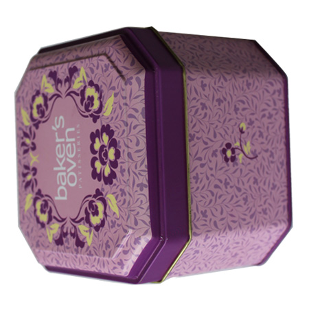 cookie de estaño de almacenamiento polígono