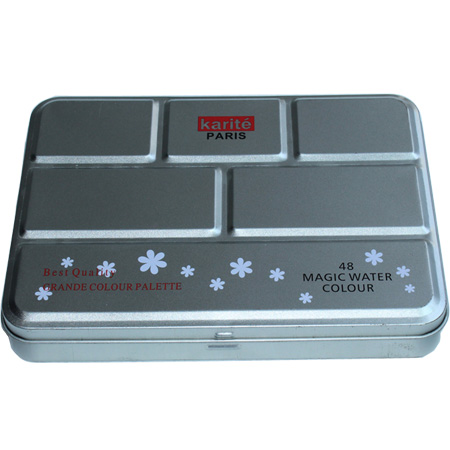 2 piezas de estaño cosmética