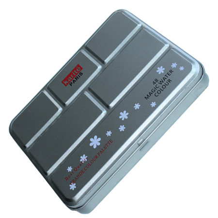 2 piezas de estaño cosmética