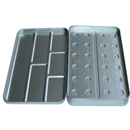 2 piezas de estaño cosmética