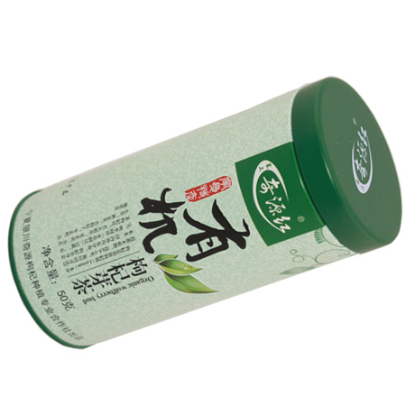 ronda de té puede cilindro estaño