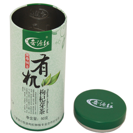 ronda de té puede cilindro estaño