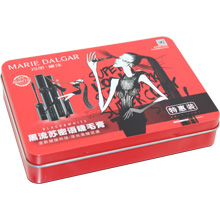 hojalata rectángulo de dulces puede