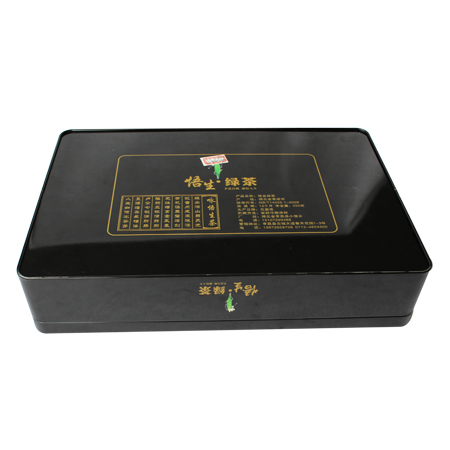 costumbre cuadro de hojalata té verde