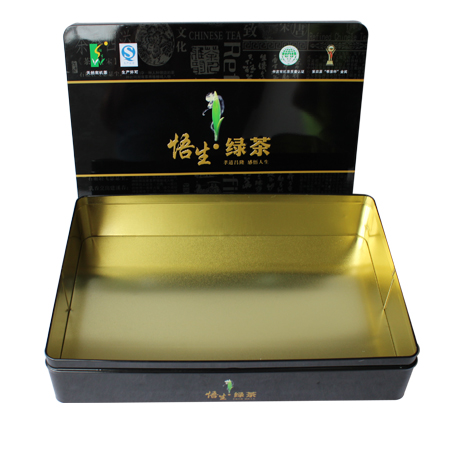 costumbre cuadro de hojalata té verde