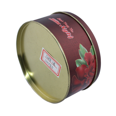 sola lata mooncake redonda