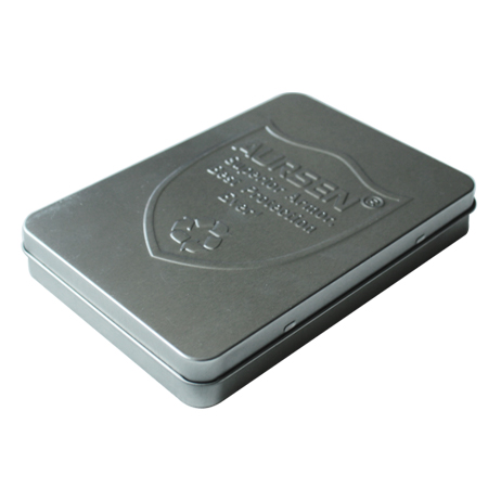 caja de lata tarjeta de regalo personalizado