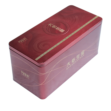 cuadro de café rectángulo de metal