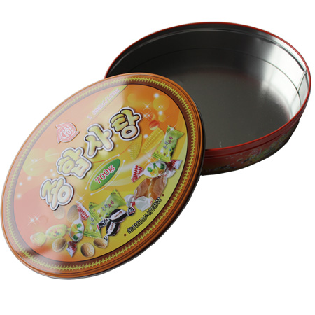 latas pequeñas de paquetes cooky