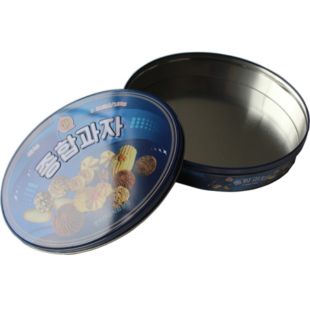 vender latas de galletas redondas