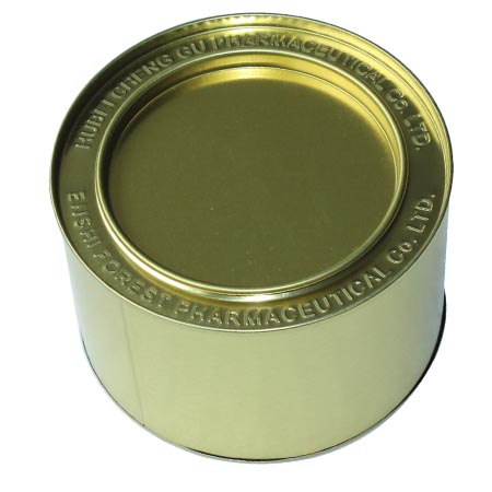 de café redonda caja de lata de embalaje