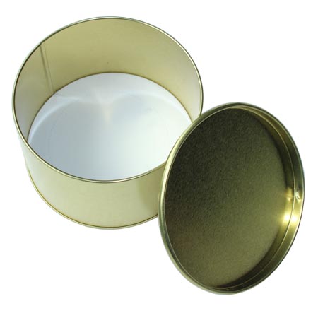 de café redonda caja de lata de embalaje