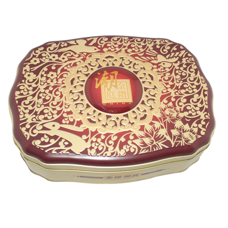 caja de lata dulces irregular