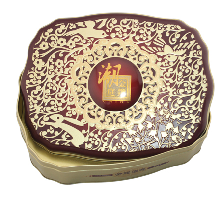 caja de lata dulces irregular