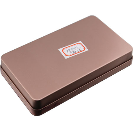 rectángulo de regalo de estaño puede