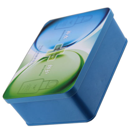 mancha de color cosmética estaño impresa