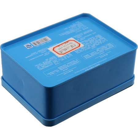 mancha de color cosmética estaño impresa