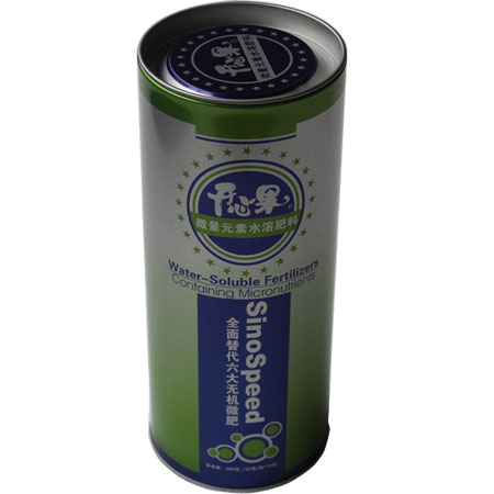 latas paquete de alimentos redondas