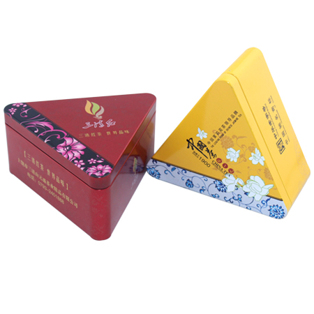 triángulo de embalaje caja de galletas