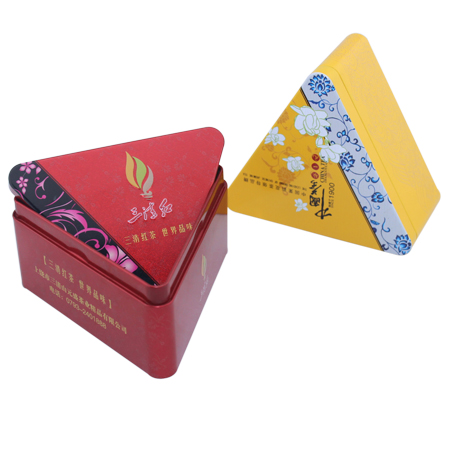 triángulo de embalaje caja de galletas