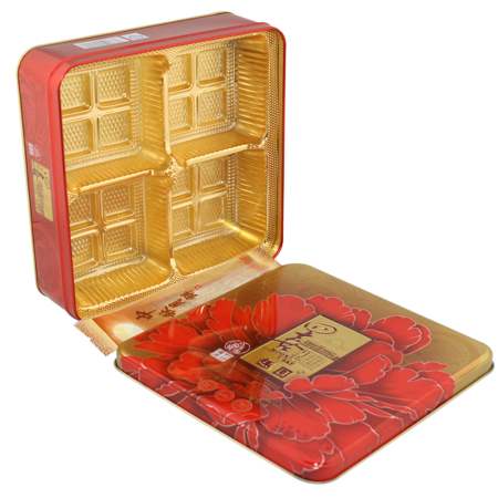 tuerca cuadrada pastel de luna de estaño