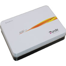 tarjeta postal rectángulo estaño