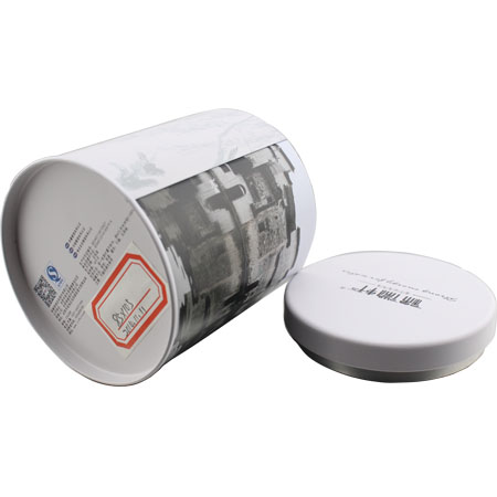 lata redonda de embalaje puede