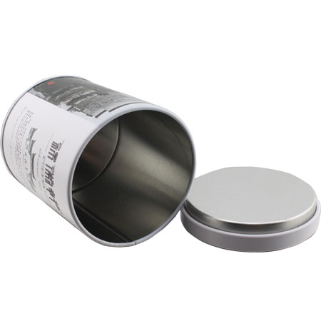 lata redonda de embalaje puede