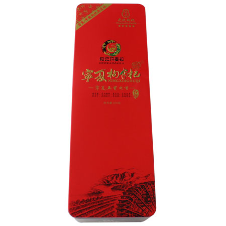 dulces rectangular roja puede