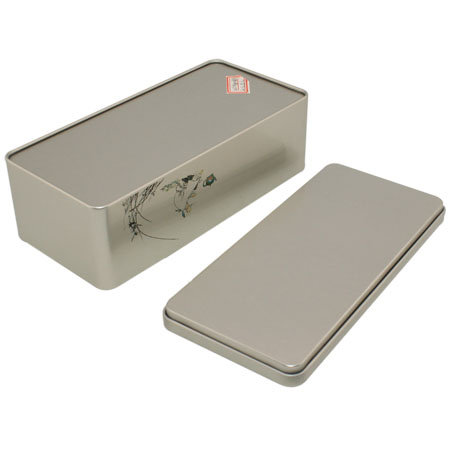 lata rectangular galleta puede