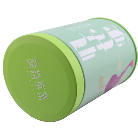 estaño ronda cajas de dulces