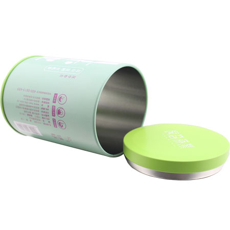 estaño ronda cajas de dulces