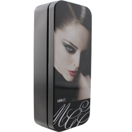 de color negro componen latas