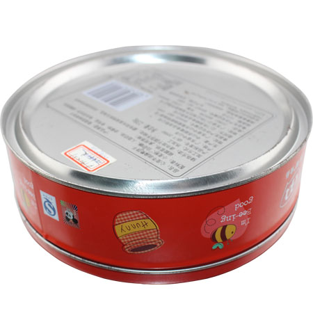 latas redondas de hojalata cooky