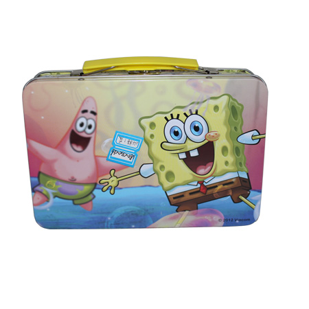 caja de la lata del almuerzo personalizada