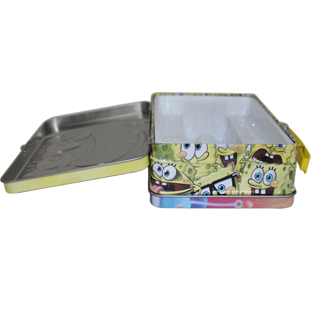 caja de la lata del almuerzo personalizada