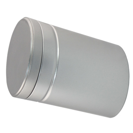 caja de hojalata de almacenamiento té ovalada