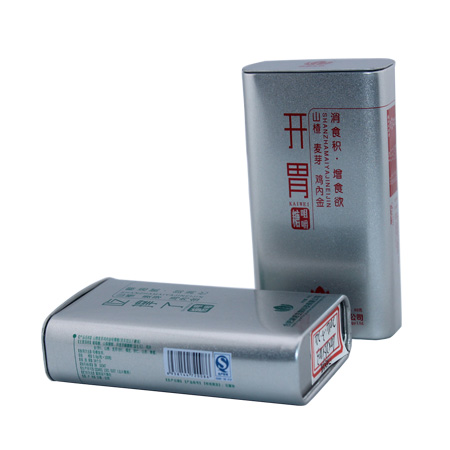 lata del caramelo de menta puede