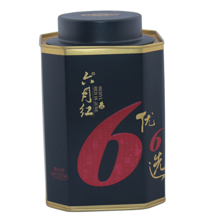 polígono lata de té redonda puede tapa