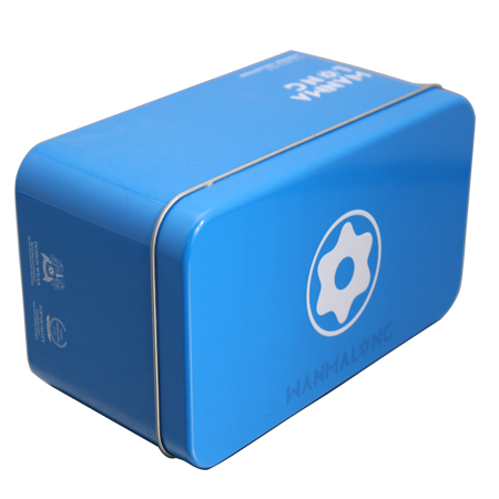 caja de lata de embalaje hogar