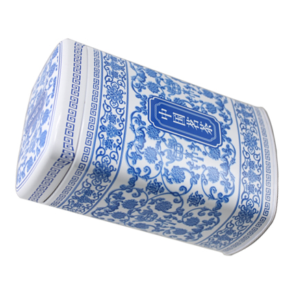 China lata de té de diseño puede