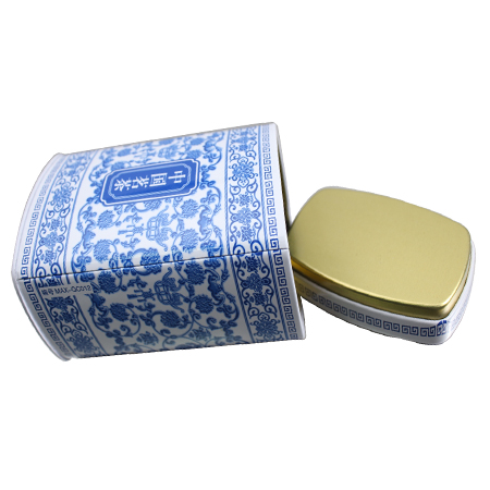 China lata de té de diseño puede