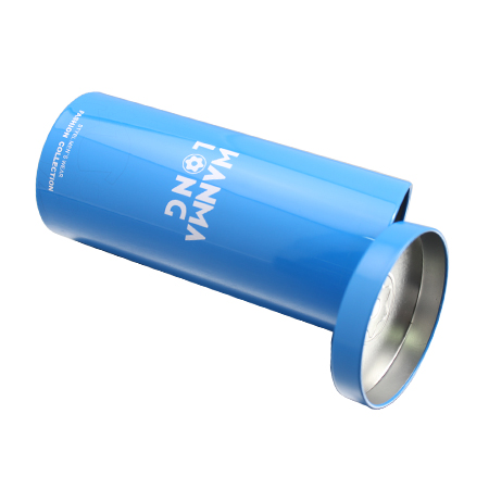 té ronda de hojalata