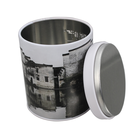 antigua lata de té puede